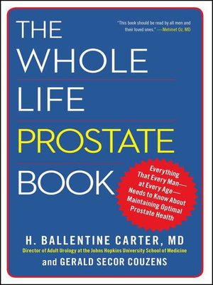 cover image of The Whole Life Prostate Book